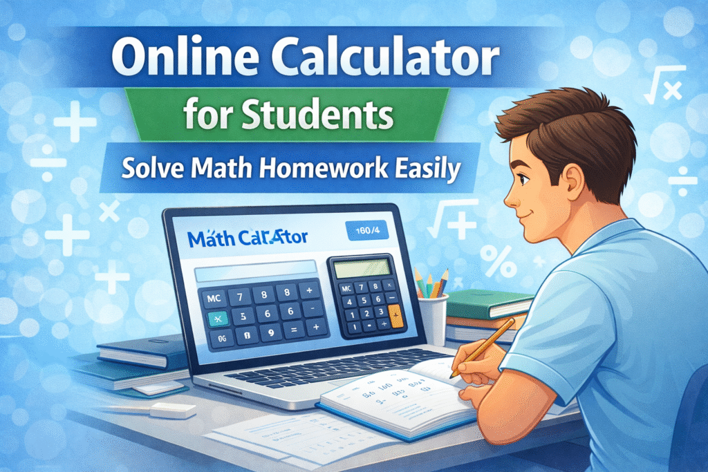Online Calculators for Math Homework